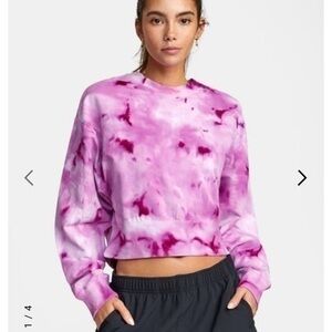RVCA || NWOT Fashion Crew Pullover Sweatshirt 🤩 {Tie Dye}